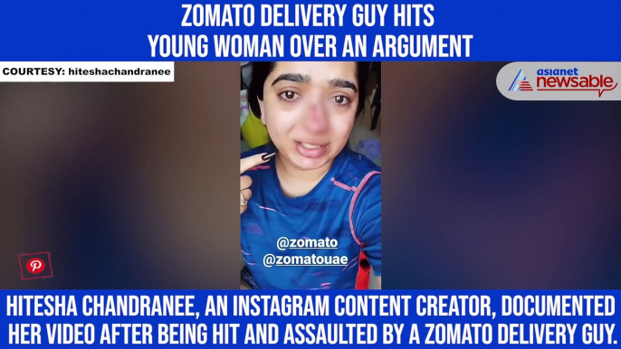 Zomato-delivery boy allegedly punches a young woman in Bengaluru; Watch viral video