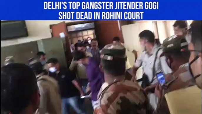 Delhi's top gangster Jitender Gogi, 3 attackers killed in shootout inside Rohini court