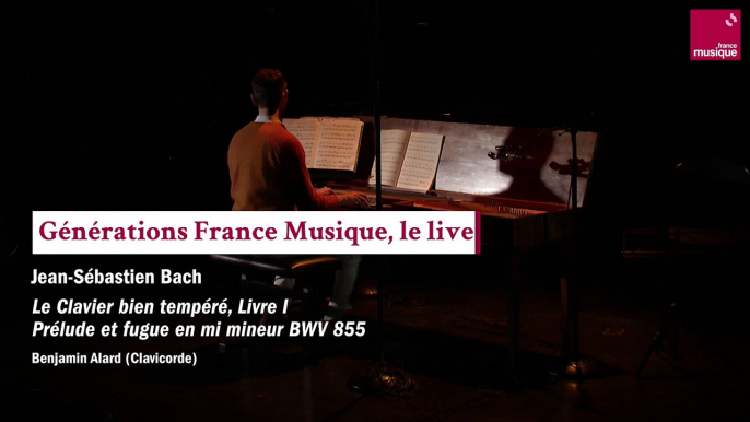 Bach : Prélude et fugue en mi mineur BWV 855 (Le Clavier bien tempéré, Livre I)