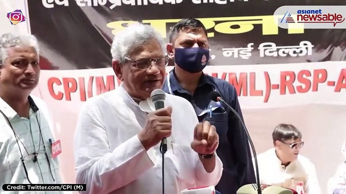 Left protests BJP's 'bulldozer politics' in Delhi