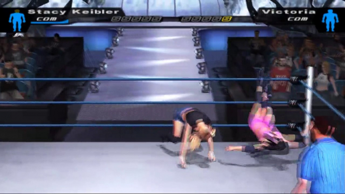 WWE SmackDown! Here Comes the Pain Stacy Keibler vs Victoria