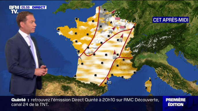 Des orages sur le nord ce vendredi, avant le retour de la chaleur ce week-end