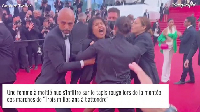 Incident au Festival de Cannes : une femme à moitié nue virée du tapis rouge