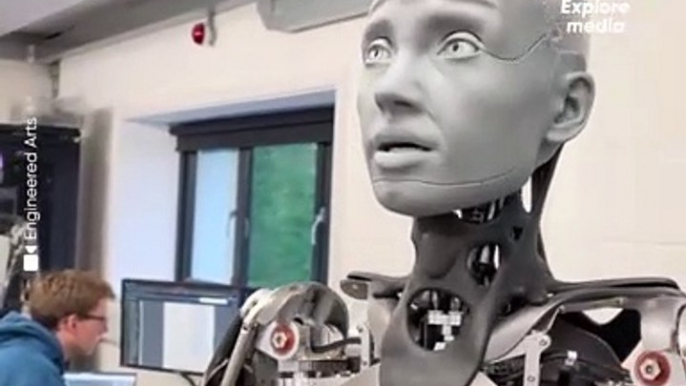 Ce robot humanoïde à des expressions faciales ultra-réalistes
