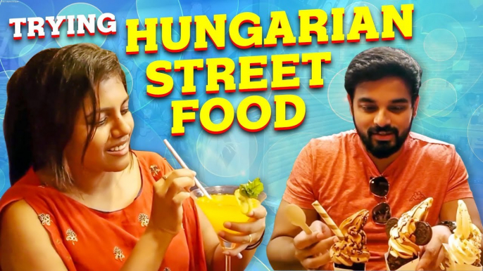 Tasting Hungarian Street Food At Kurtoshhh _ One Full Day At Pondy _ Jack and Roshini
