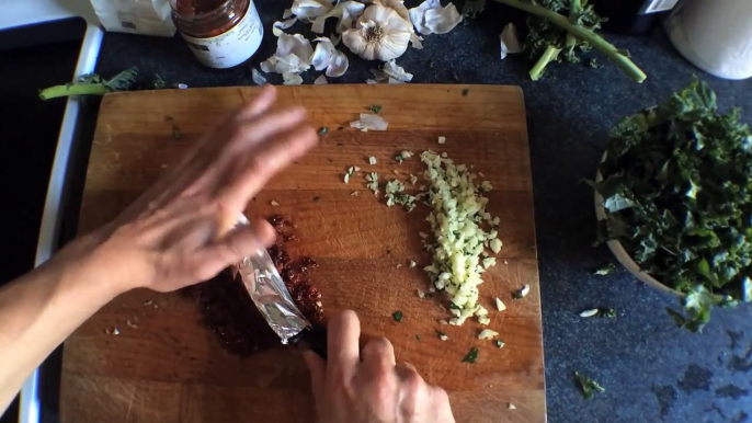 Pan Fried Kale - You Suck at Cooking (episode 10)(720P_HD)
