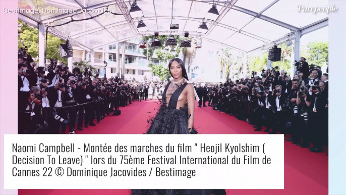 Festival de Cannes 2022 : Naomi Campbell très décolletée et en retard, Elsa Zylberstein rayonnante