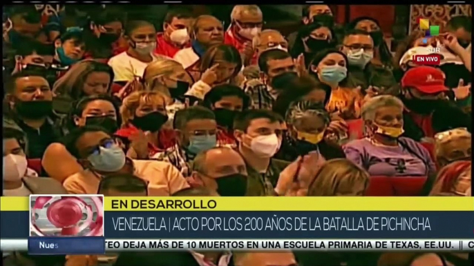 Pdte. Nicolás Maduro reconoció cobertura de teleSUR en coloquio por Batalla de Pichincha