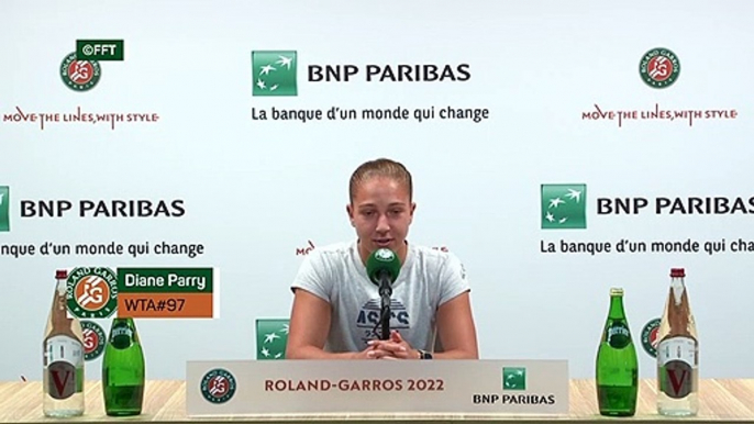 Roland-Garros - Parry : "De très belles émotions"