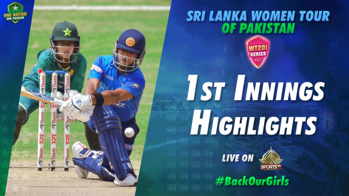 1st Innings Highlights | Pakistan Women vs Sri Lanka Women | 1st T20I 2022 | PCB | MA2T