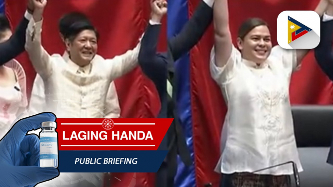 Bongbong Marcos at Sara Duterte-Carpio, naiproklama na bilang Presidente at Bise Presidente