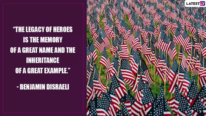 Memorial Day 2022 Quotes: Patriotic Messages, SMS, HD Photos and Texts for the Last Monday of May