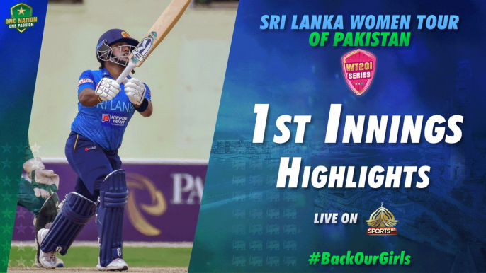 1st Innings Highlights | Pakistan Women vs Sri Lanka Women | 2nd T20I 2022 | PCB | MA2T