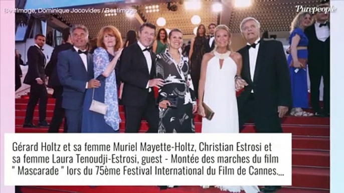 Christian Estrosi fou de Laura Tenoudji à Cannes : Gestes tendres sur le tapis rouge