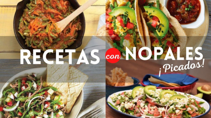 Recetas con nopales picados | Deliciosos guisados con nopales | Cocina Vital