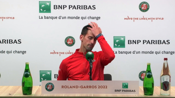 Roland-Garros 2022 - Novak Djokovic : "Rafael Nadal showed why he is a great champion! Congratulations to Nadal and his team, he deserved it"