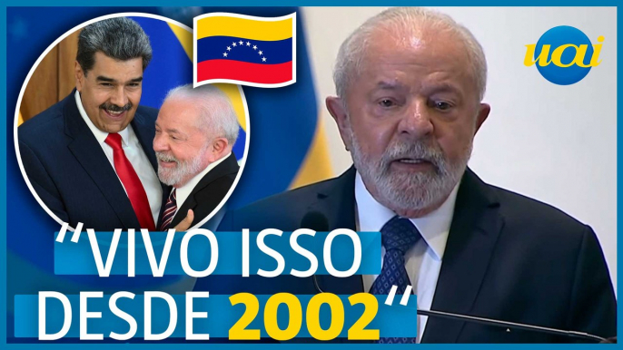 Lula rebate críticas sobre relação com a Venezuela