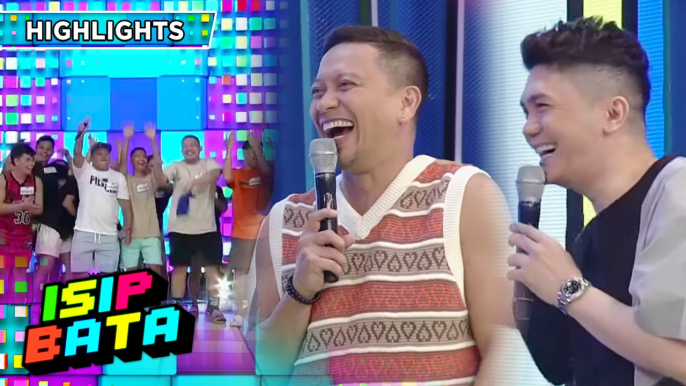 Jhong and Vhong jokes around with the Madlang Hakot | Isip Bata