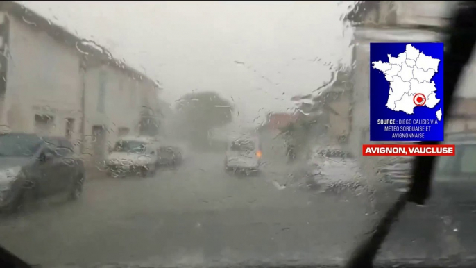 De forts orages ont touché le sud de la France hier soir