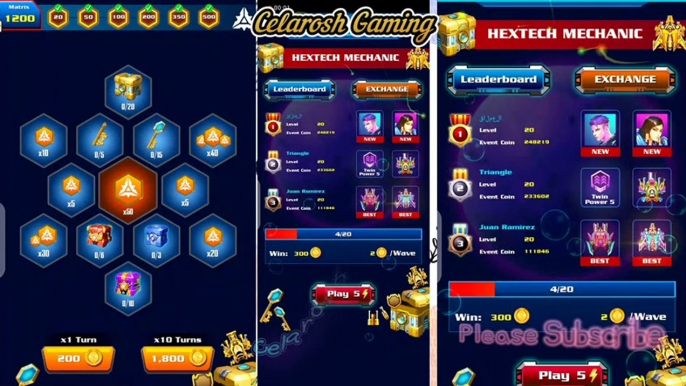 Galaxy Attack Alien Shooter[New Event Hextech Mechanic] Level 5 By Celarosh Gaming