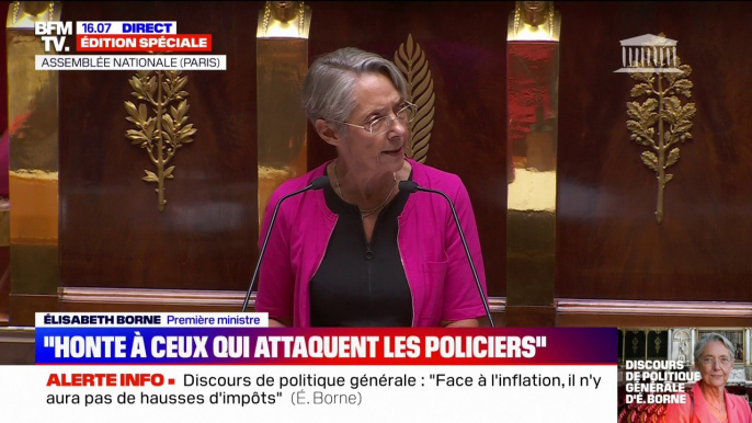 Élisabeth Borne: "Nous mènerons une action toujours plus résolue contre les violences sexuelles, sexistes et intrafamiliales"