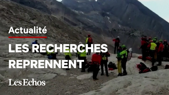 Dans les Alpes italiennes, l'effondrement d'un glacier qui a fait au moins six morts