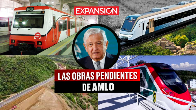 ESTAS son las 5 OBRAS PENDIENTES de INFRAESTRUCTURA de AMLO | ÚLTIMAS NOTICIAS