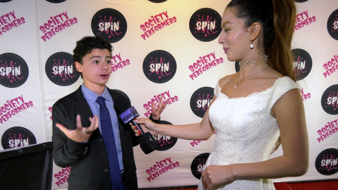 Raphael Alejandro Interview "SPiN 2022 Nationals Celebrity Awards Night Gala" Red Carpet in Los Angeles