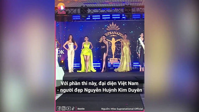 Kim Duyên tự tin tại Miss Supranational: Nói tiếng Anh lưu loát, nhan sắc lấn lướt Hoa Hậu