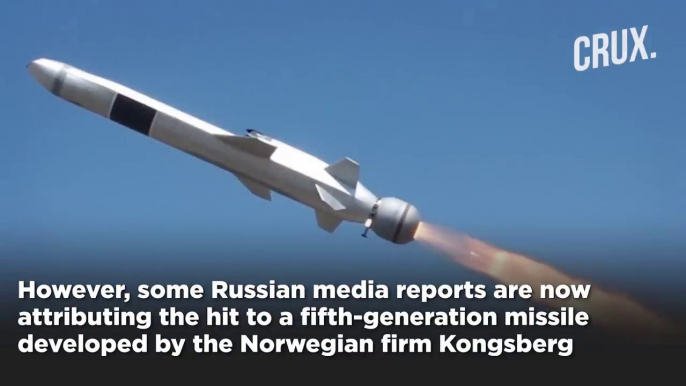 New Twist To Moskva Sinking As Reports Say Ukraine Used Norwegian Missile In Hit On Putin's Flagship