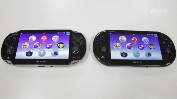 PlayStation Vita - Vergleichsvideo zwischen der neuen und alten PS Vita