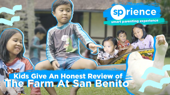 Kids Give An Honest Review Of The Farm At San Benito | SPrience | Smart Parenting