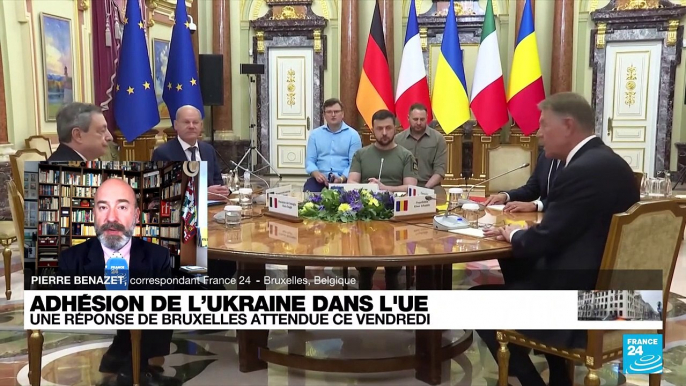 Intégration de l'Ukraine à l'Union Européenne : première étape à la Commission Européenne vendredi