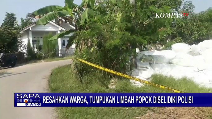 Tumpukan Limbah Popok Bayi Resahkan Warga Desa Mekarjaya Karena Kerap Keluarkan Bau Tak Sedap