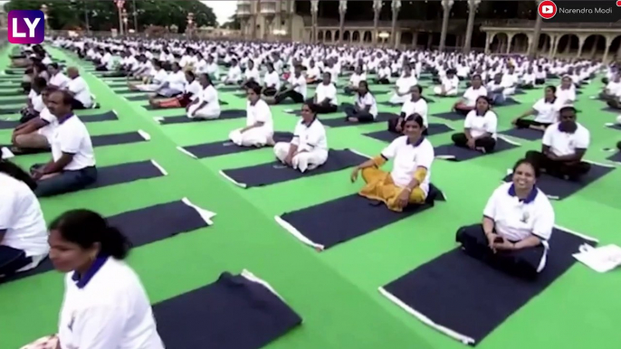 International Yoga Day 2022: PM Modi Leads Celebrations From Mysuru, Says, ‘Yoga Brings Peace To Our Universe’; How It Is Being Celebrated In India