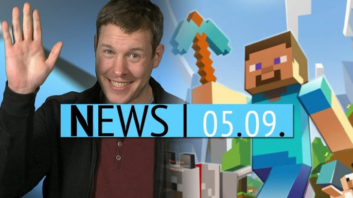 News - Freitag, 5. September 2014 - MineCraft killt das PSN, Youtube-Star hat keine Lust auf Kommentare