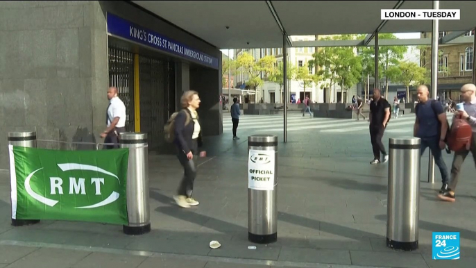 UK hit by biggest railway strike in over three decades