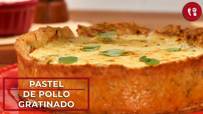 Pastel de pollo gratinado | Receta internacional | Directo al Paladar México