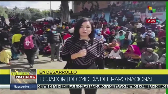 teleSUR Noticias 15:30 22-06: Indígenas ecuatorianos continúan exigiendo demandas al gobierno