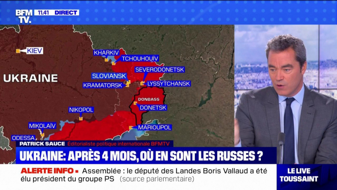 Après quatre mois de guerre en Ukraine, où en sont les Russes ? BFMTV répond à vos questions