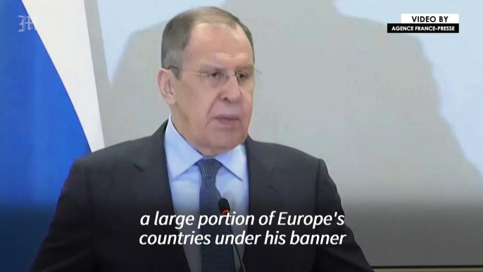 Ukraine joining EU poses 'no risks' says Russia's Lavrov