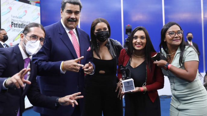 Entrega del Premio Nacional de Periodismo “Simón Bolívar” 2022 en su edición número 80