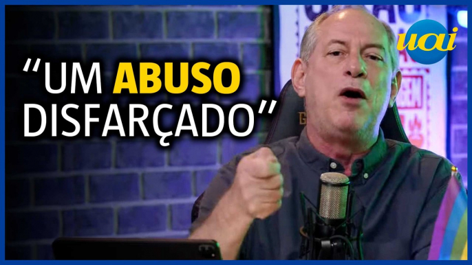 Ciro repudia notícia-crime das Forças Armadas