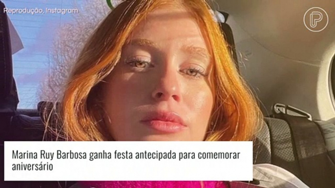 Marina Ruy Barbosa solta a voz! Atriz canta em karaokê em festa de aniversário antecipada. Veja!