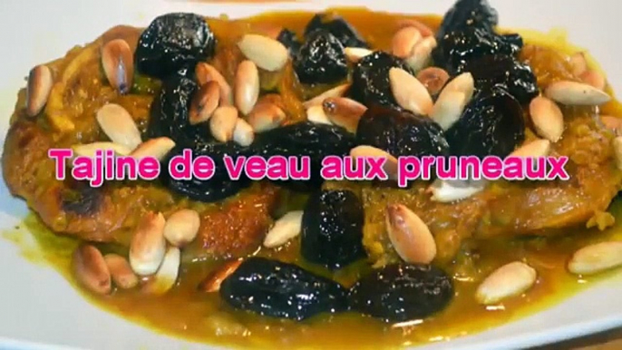 Cuisine marocaine facile Tajine de veau aux pruneaux