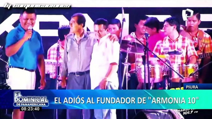 Cumbia peruana de luto: el adiós a Walther Lozada, líder de Armonía 10
