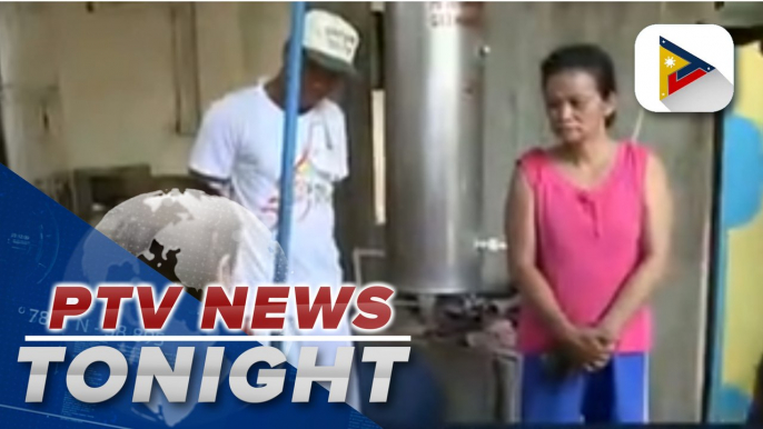 Residents in a barangay in Ilocos Sur having a hard time getting clean water after earthquake