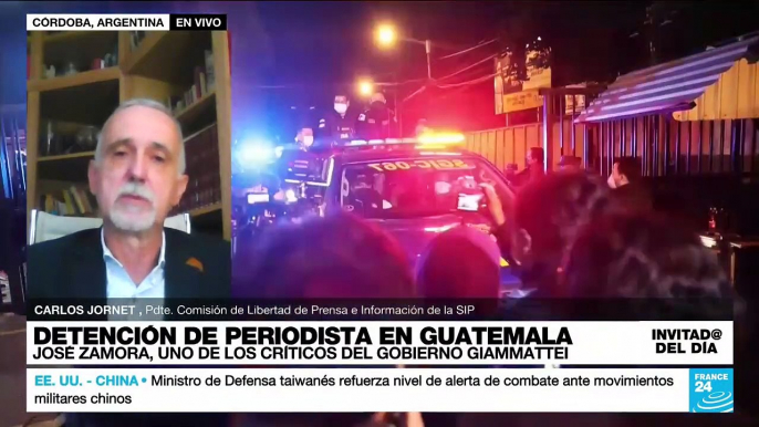 ¿Es la detención José Rubén Zamora un ataque contra la prensa en Guatemala?