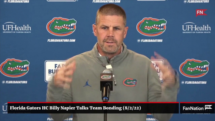 Florida Gators HC Billy Napier Talks Team Bonding During Fall Camp