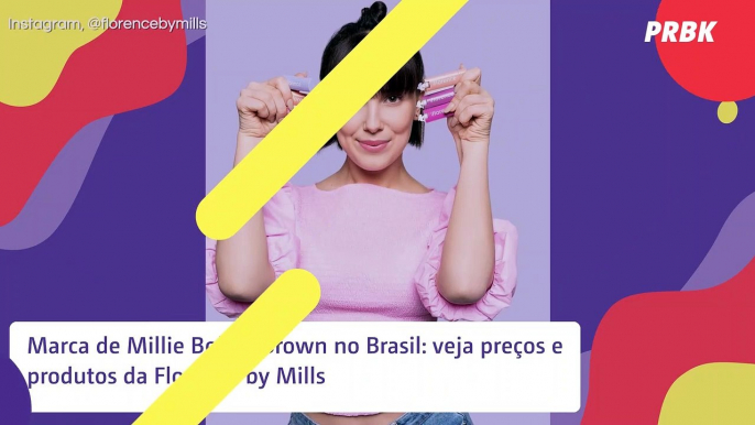 Marca de Millie Bobby Brown no Brasil: veja preços e produtos da Florence by Mills